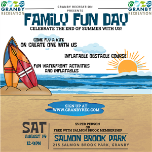 Granby Recreation & Leisure Services: Family Fun Day - 2023